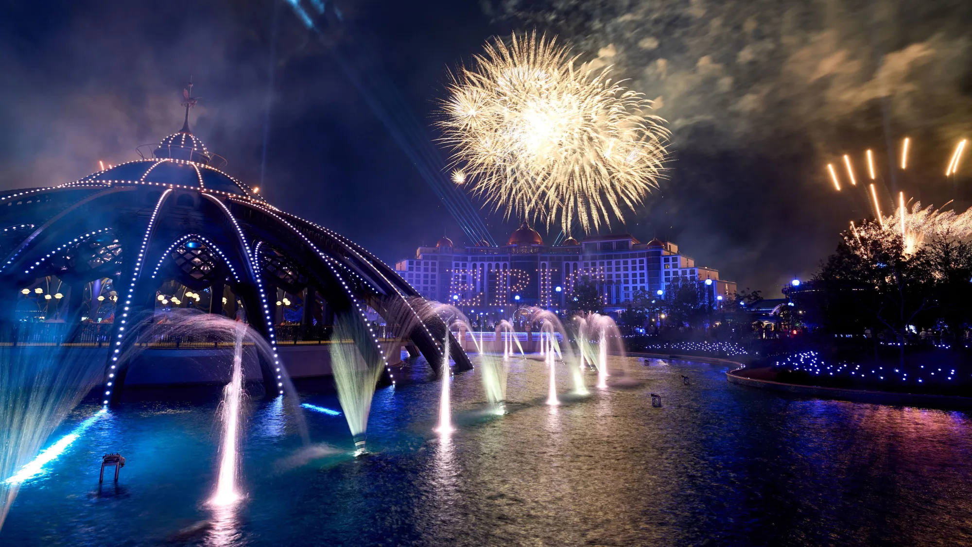 Epic Universe Nighttime Celebration at Universal Orlando