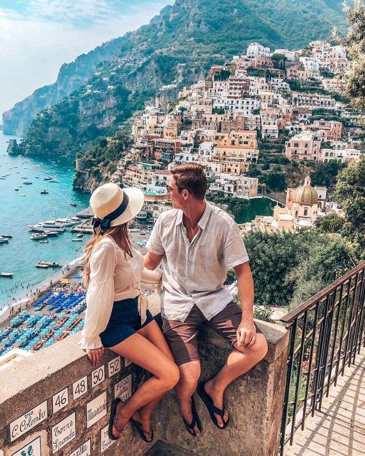 Amalfi Coast Italy couple